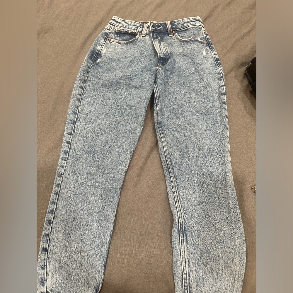 Abercrombie Curve Love Skinny High Rise Jeans